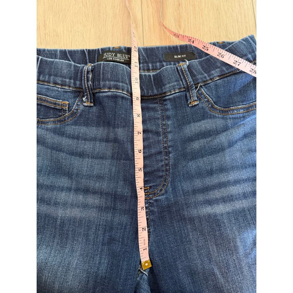 Judy Blue Women's Dark Wash Slim Fit Jean Sz 11/30 - Picture 8 of 8